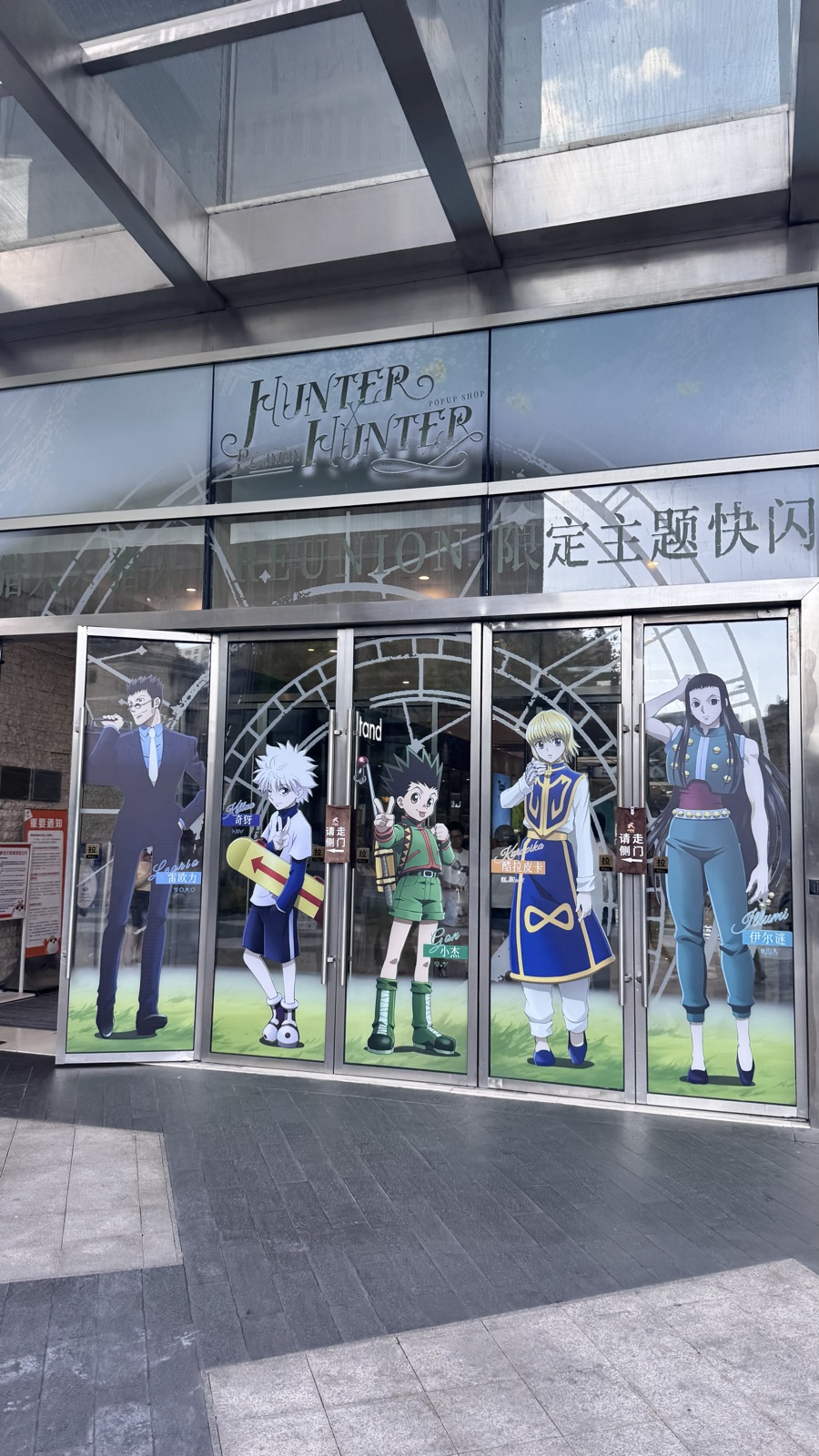 Поп-ап Hunter x Hunter